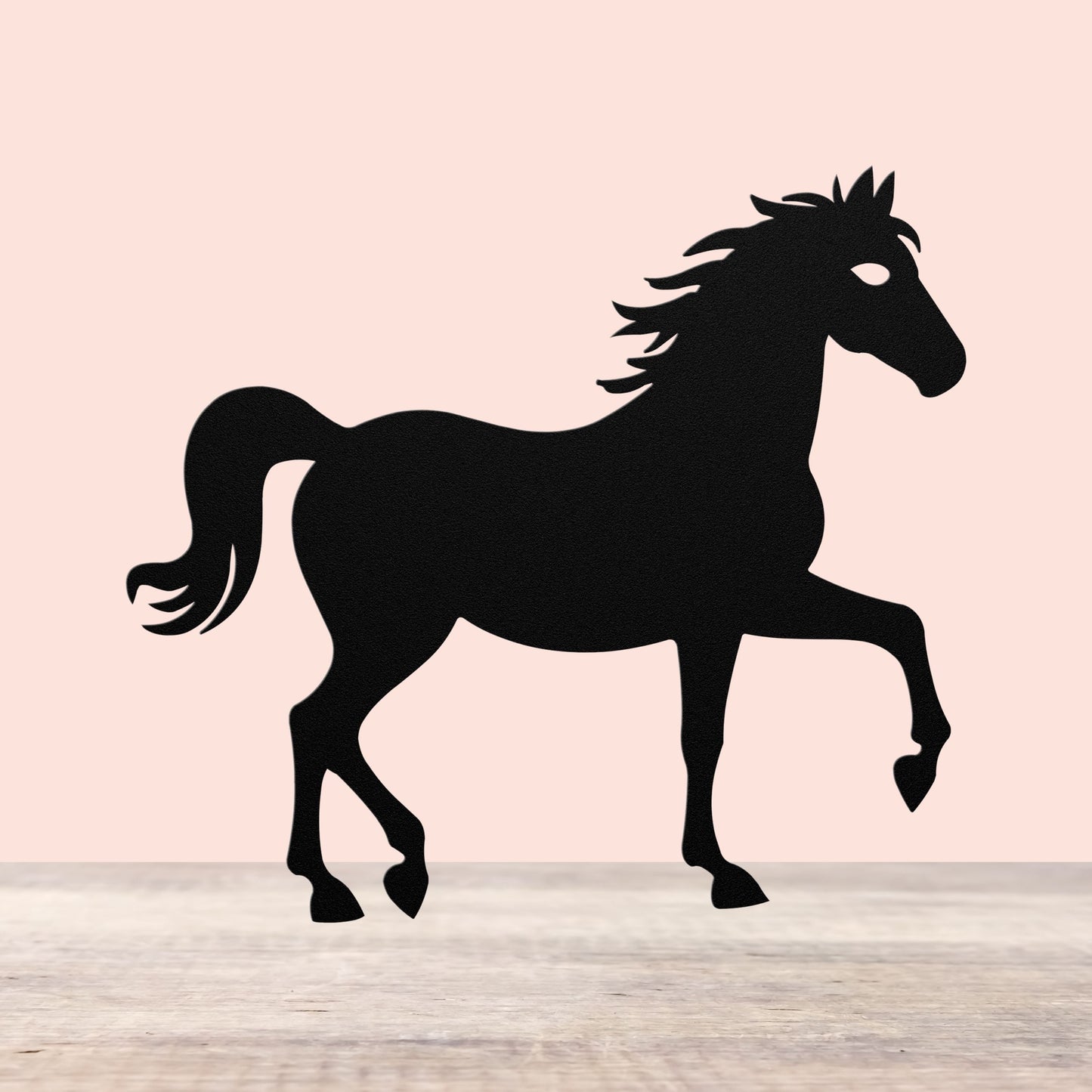 Princess Horse Metal Sign