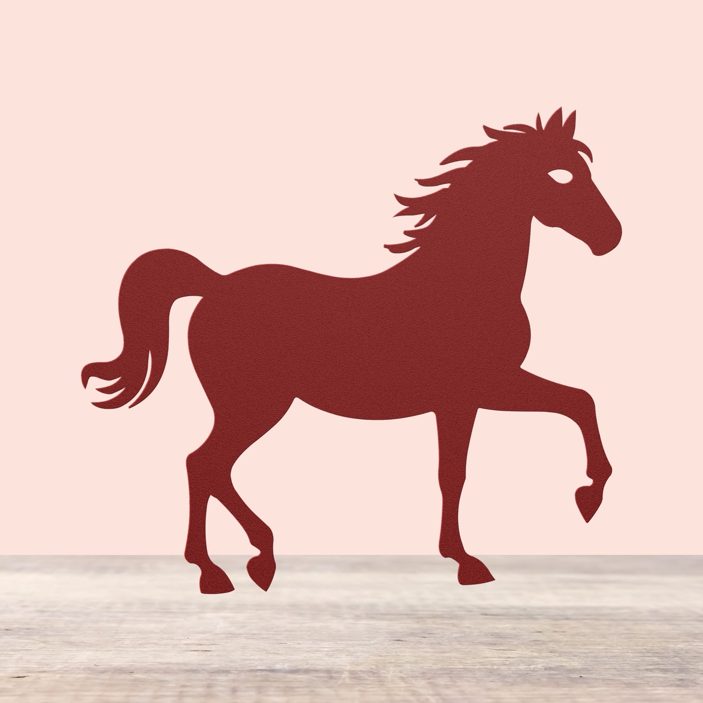 Princess Horse Metal Sign