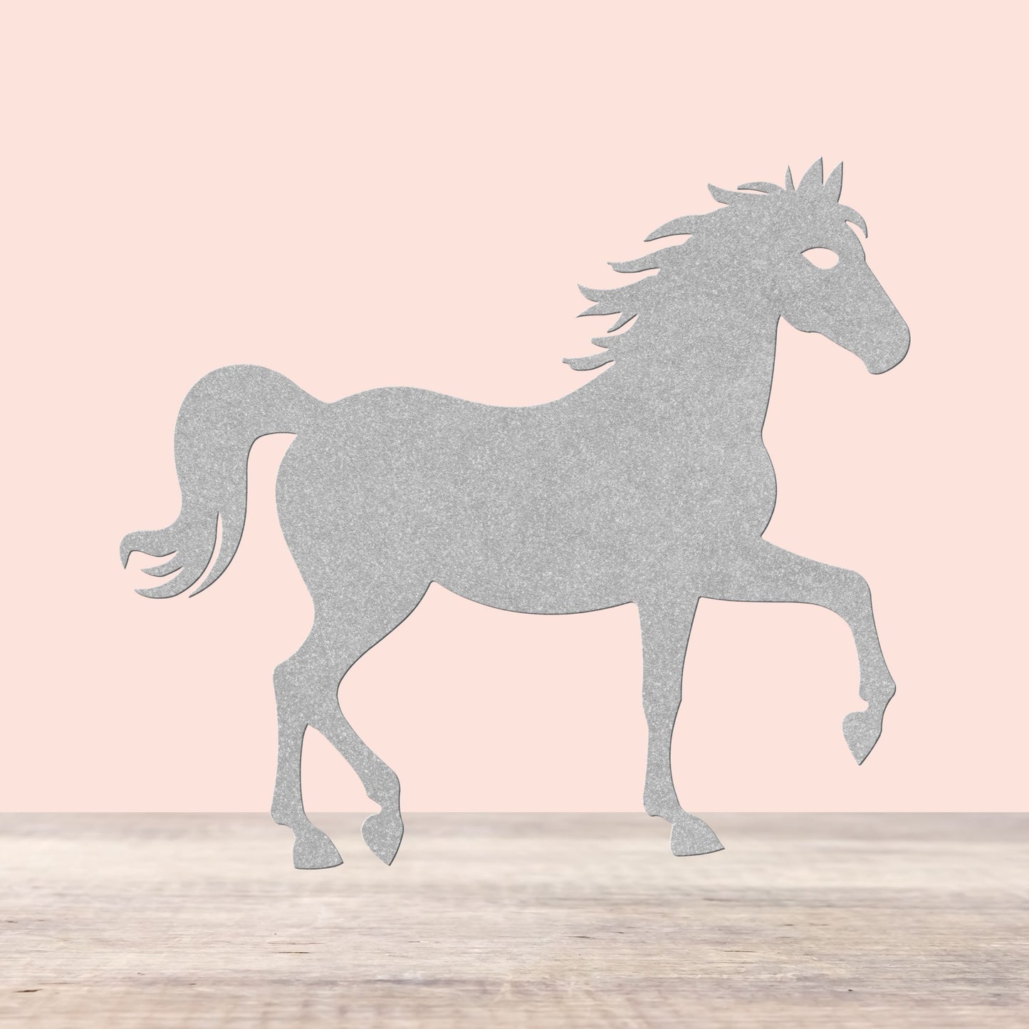 Princess Horse Metal Sign