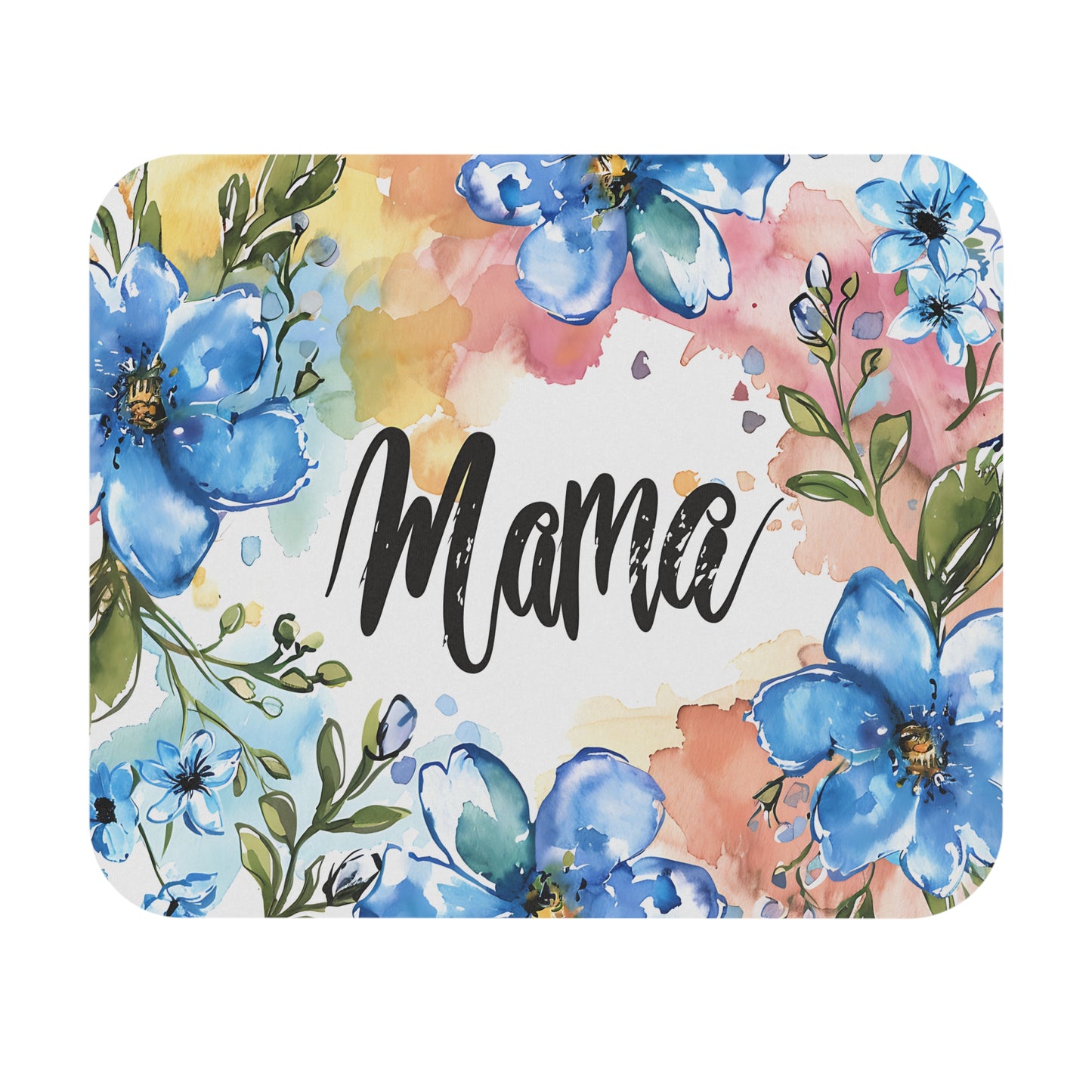Colorful Flower for Mama Mouse Pad
