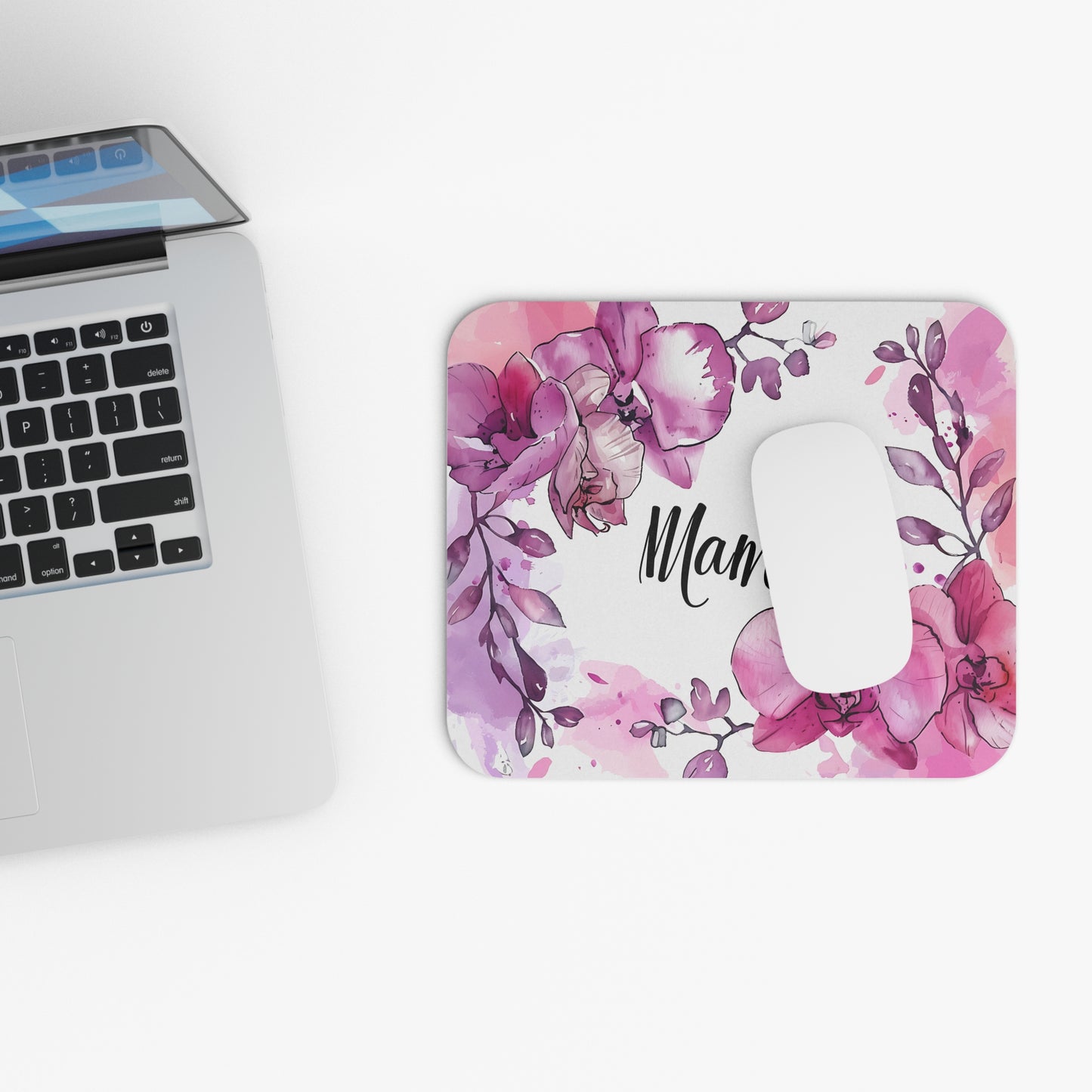 Colorful Flower for Mama Mouse Pad