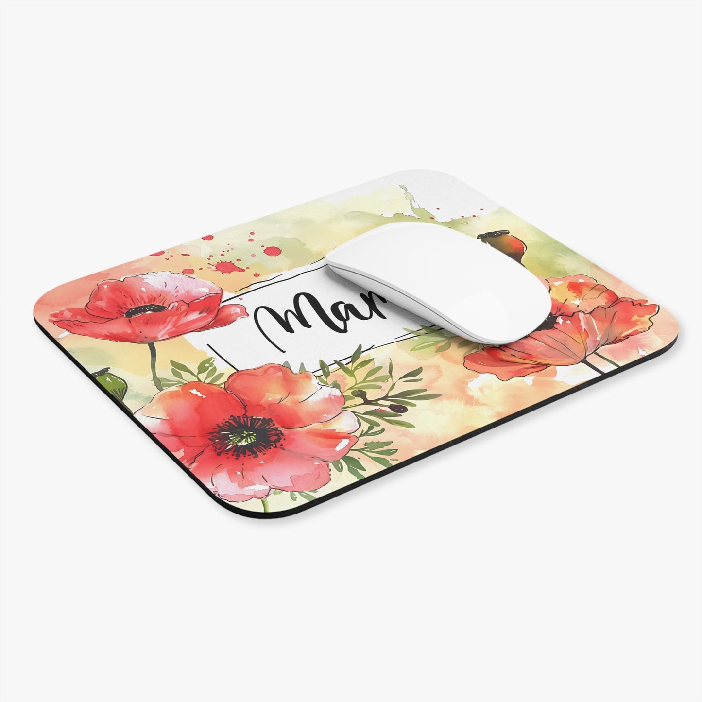 Colorful Flower for Mama Mouse Pad
