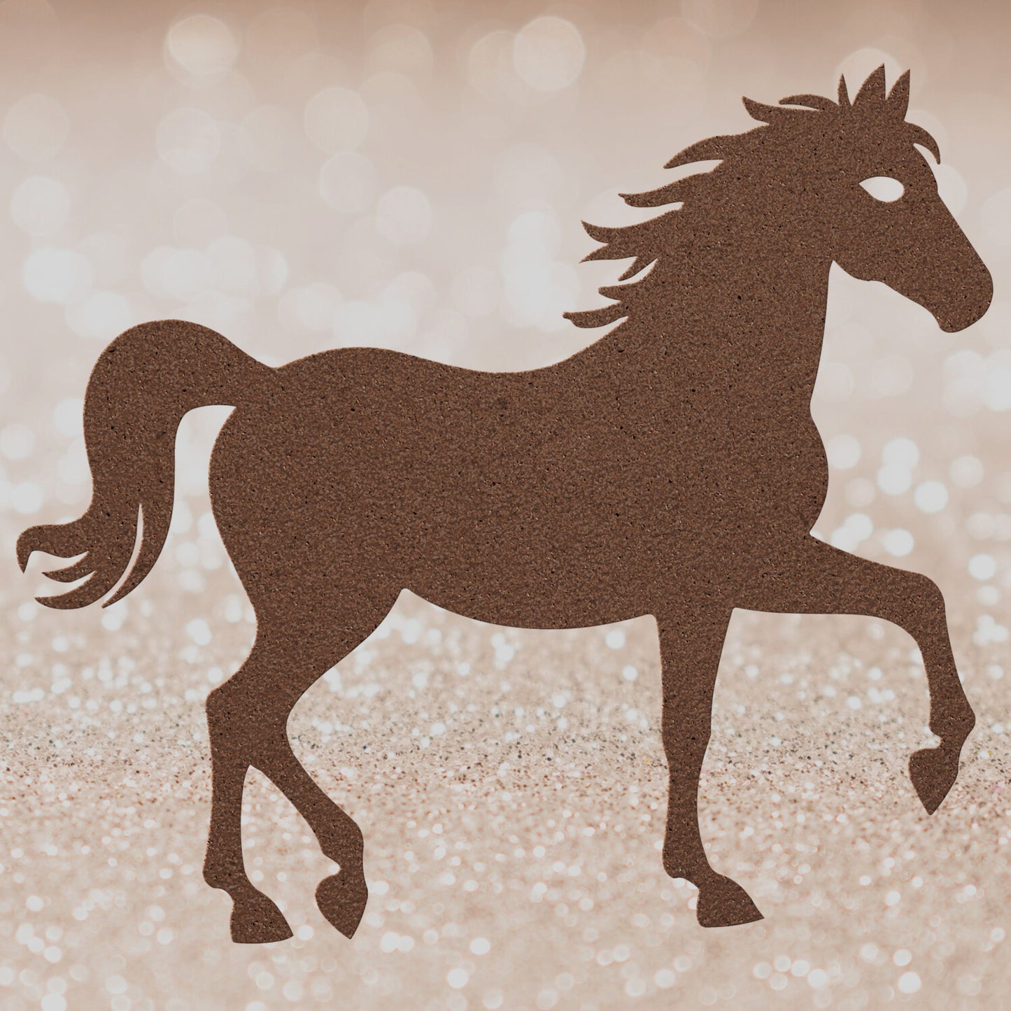 Princess Horse Metal Sign