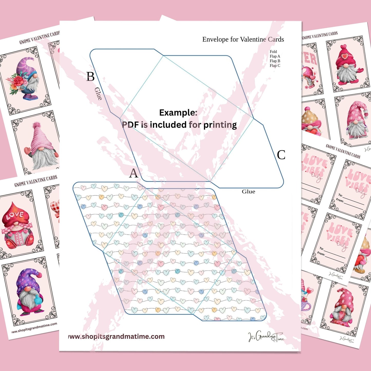 Valentine Cards - Gnomes