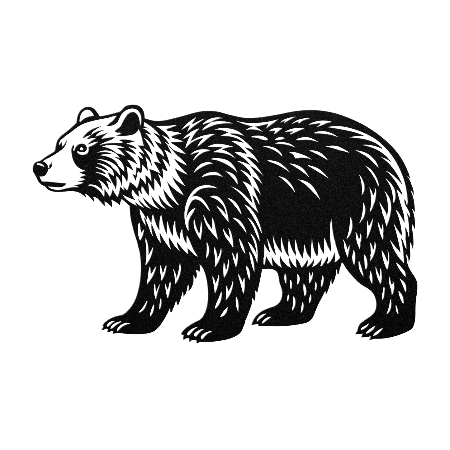 Bear_Silhouette_Metal_Art_Decor_Black_Transparent_Mockup.png