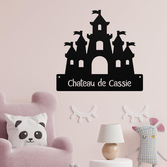 Princess Castle Metal Art