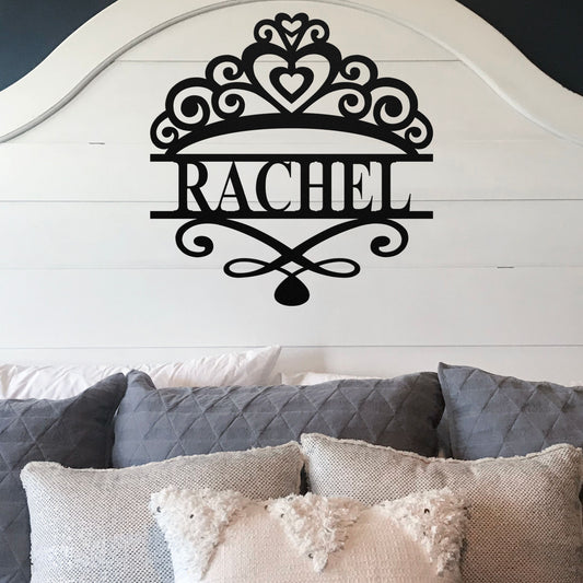 Princess Crown Custom Metal Art