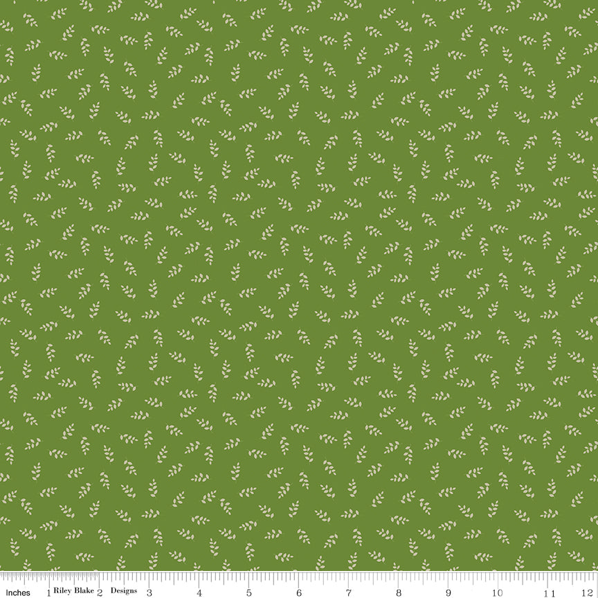 Cozy Autumn Olive Leaves