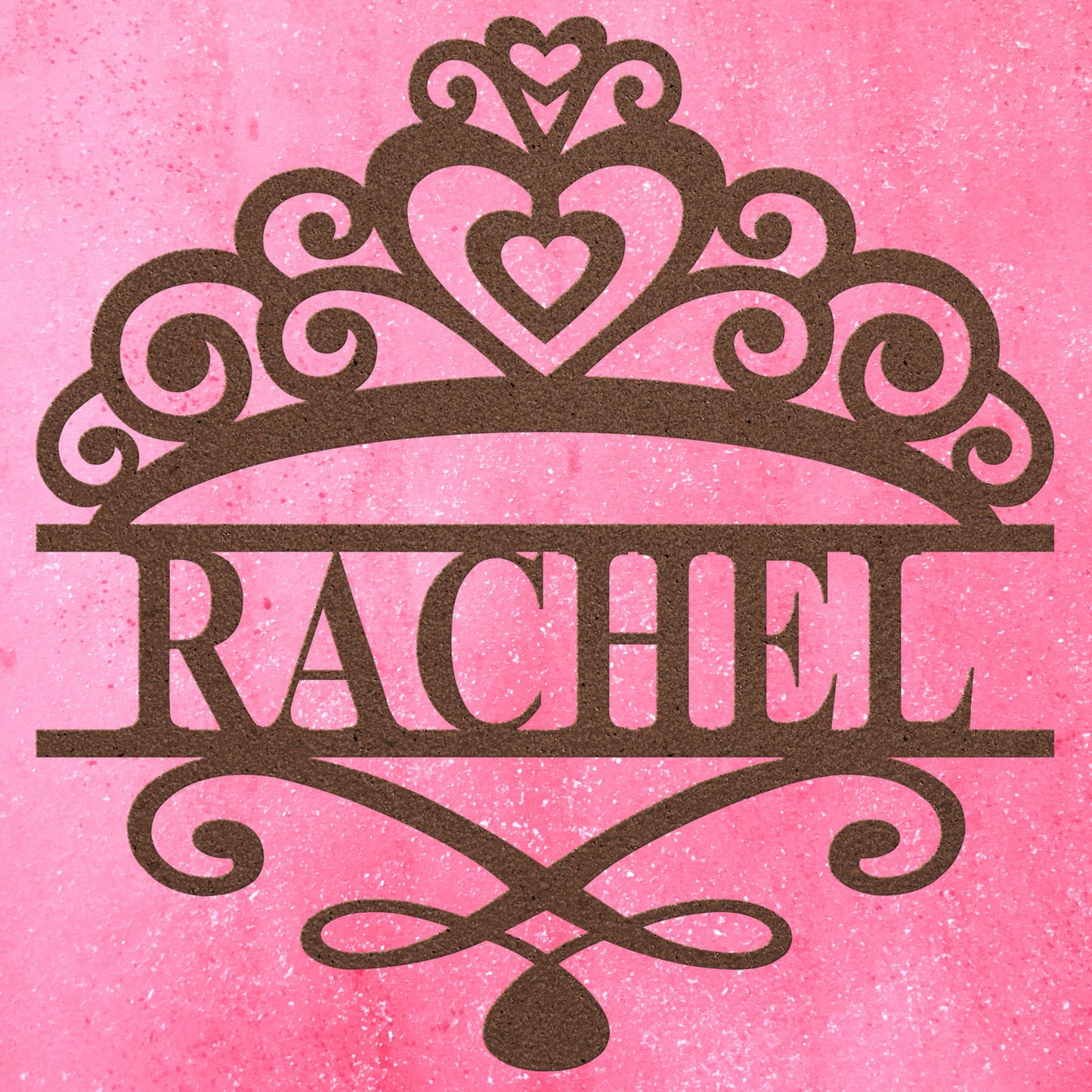 Princess Crown Custom Metal Art