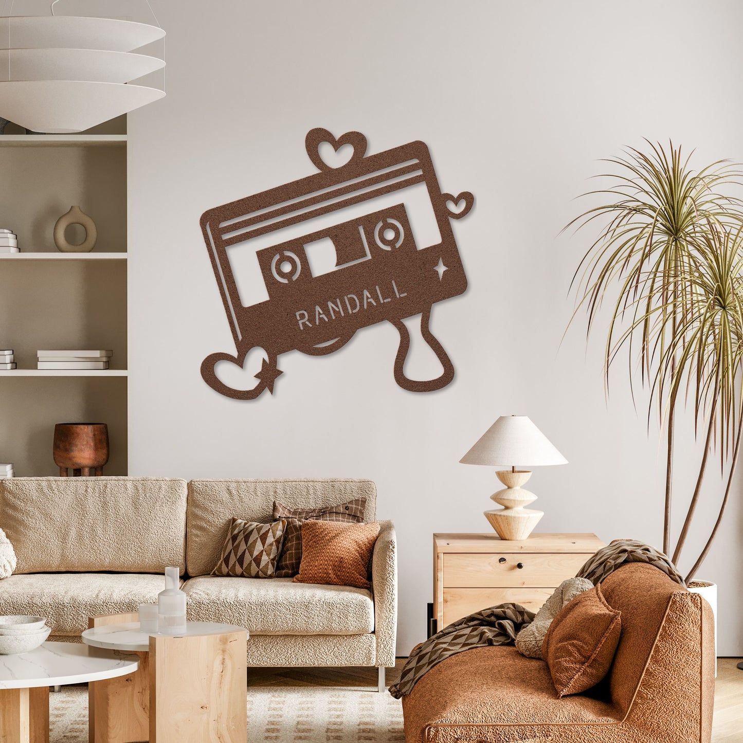 Retro Cassette Tape - Metal Sign