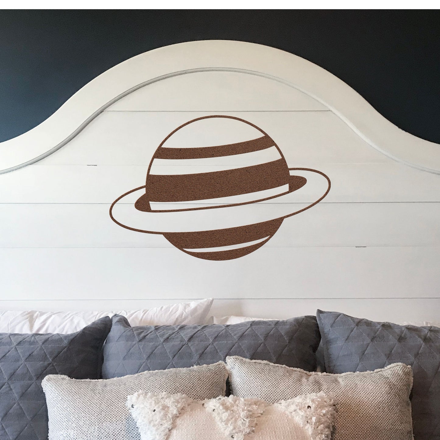 Planet Saturn Metal Sign