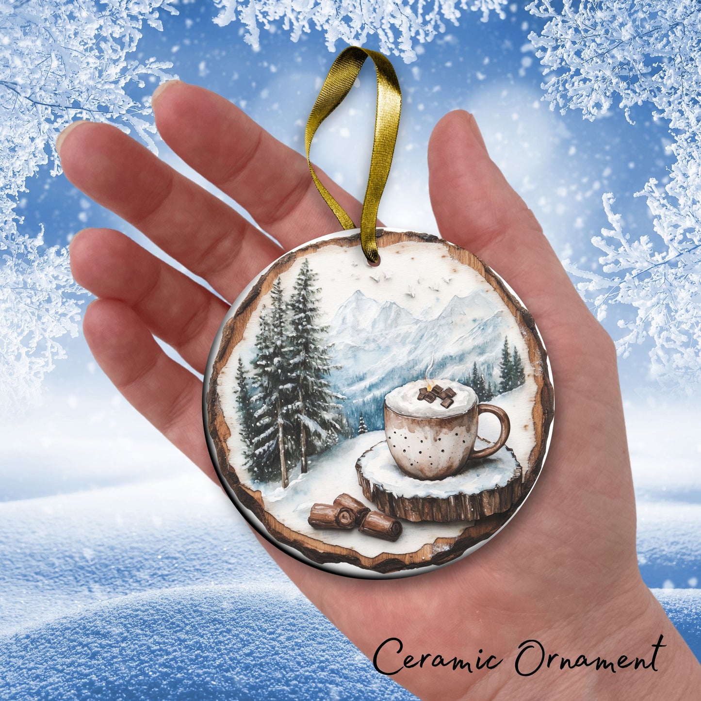 Farmhouse Ceramic Ornament 39-29