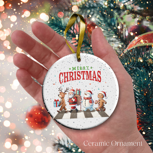 Christmas Crossing on Abbey Road Ornament 79-02