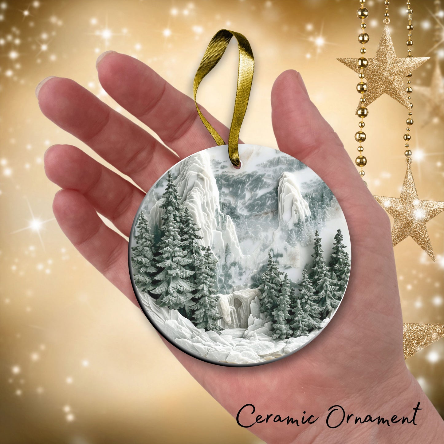 Christmas Tree Ceramic Ornament 34-50