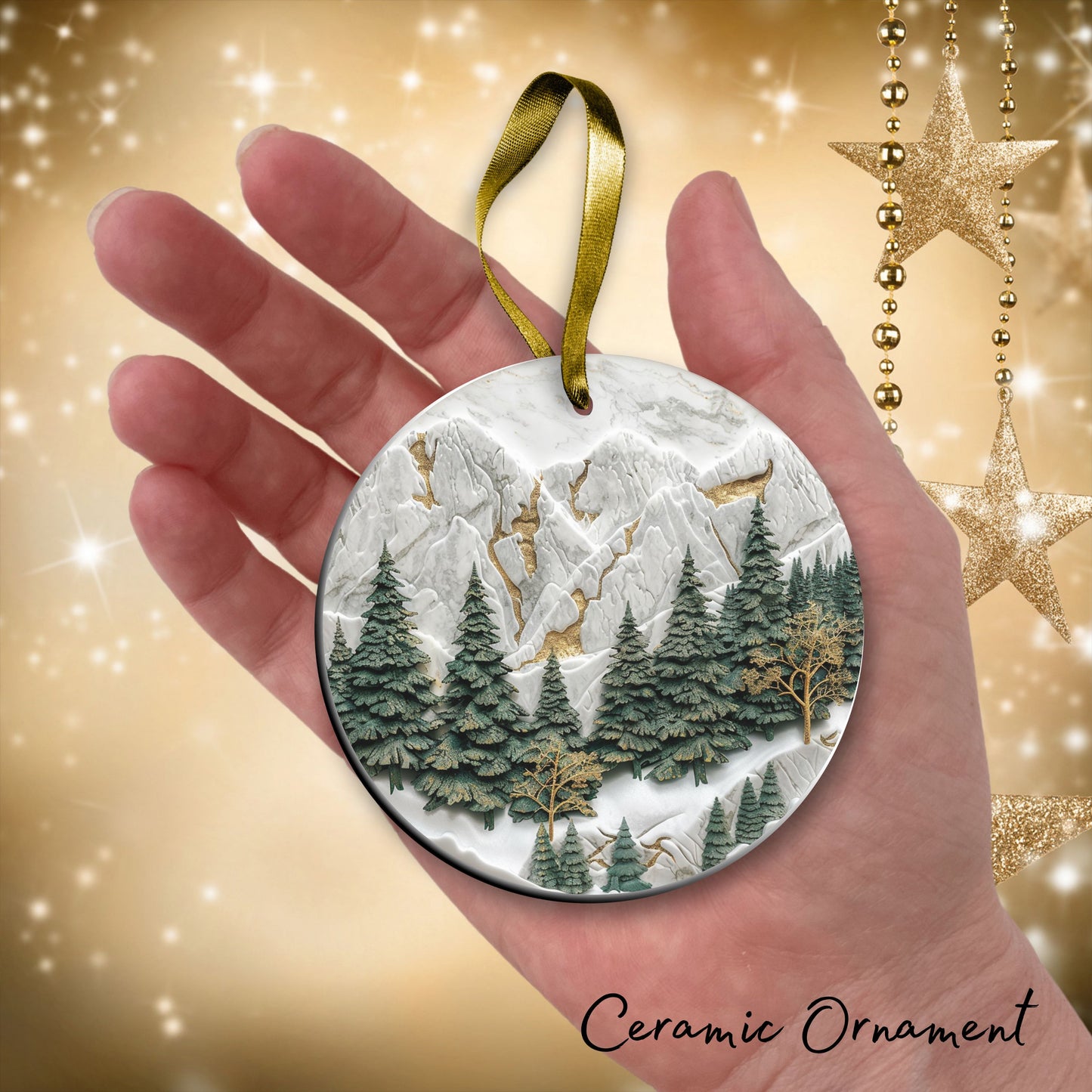 Christmas Tree Ceramic Ornament 34-51