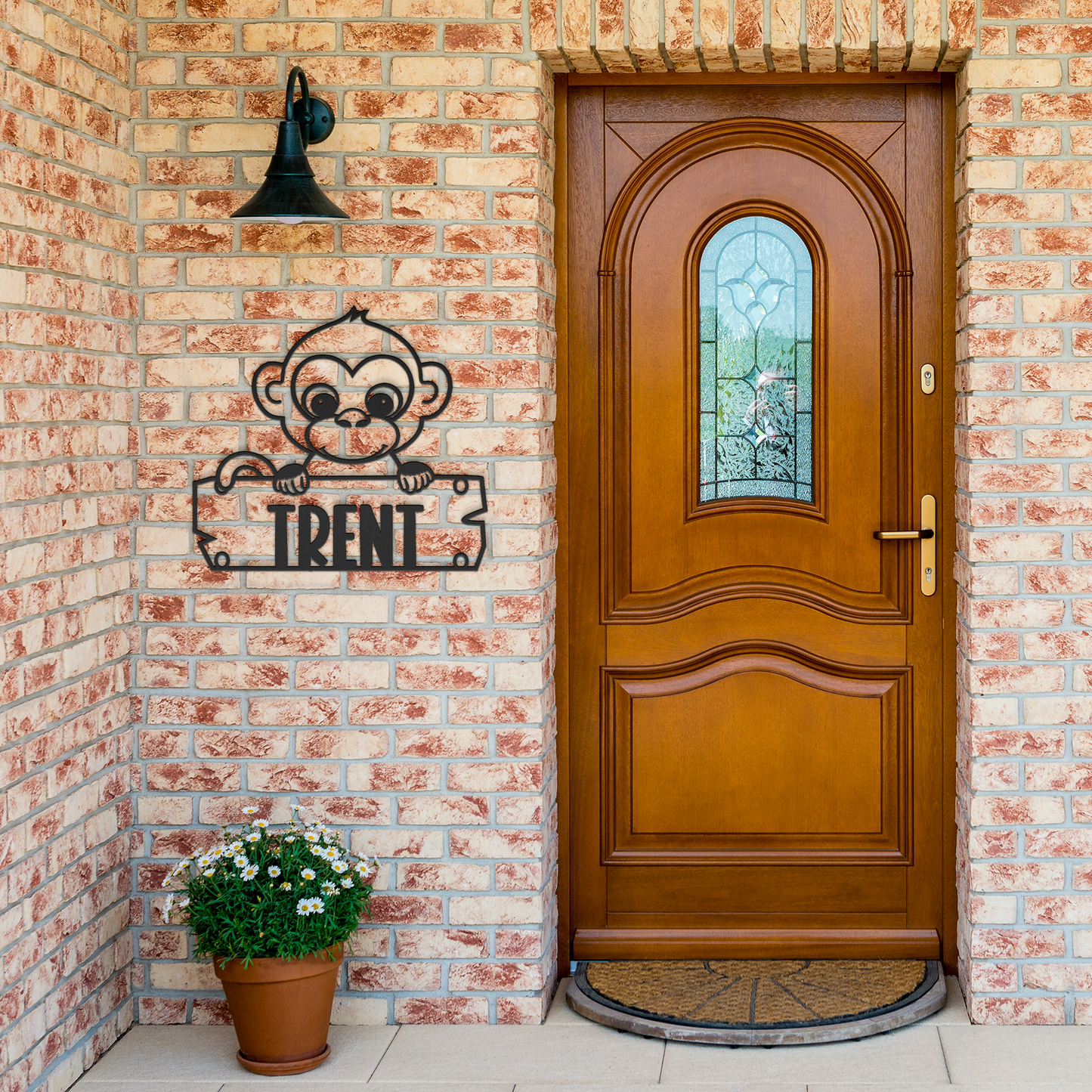 Monkey_Nursery_Metal_Decor_Black_Brick_Entrance_Mockup.png