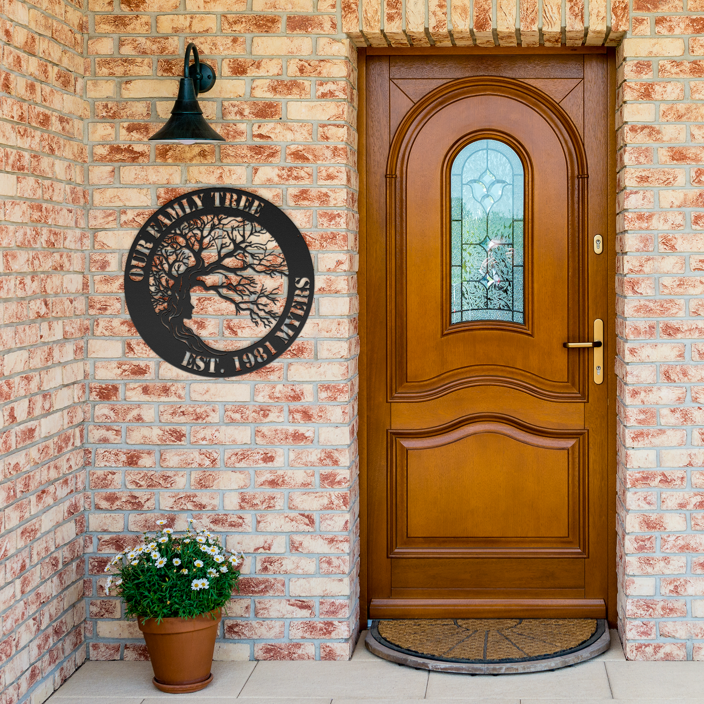 Our_Family_Tree_Established_YYYY_Black_Brick_Entrance_Mockup.png
