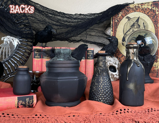 Handmade Halloween Potion Bottles Set 13