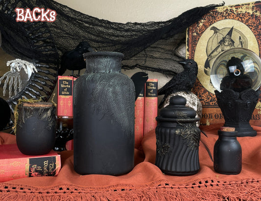 Handmade Halloween Potion Bottles Set 19