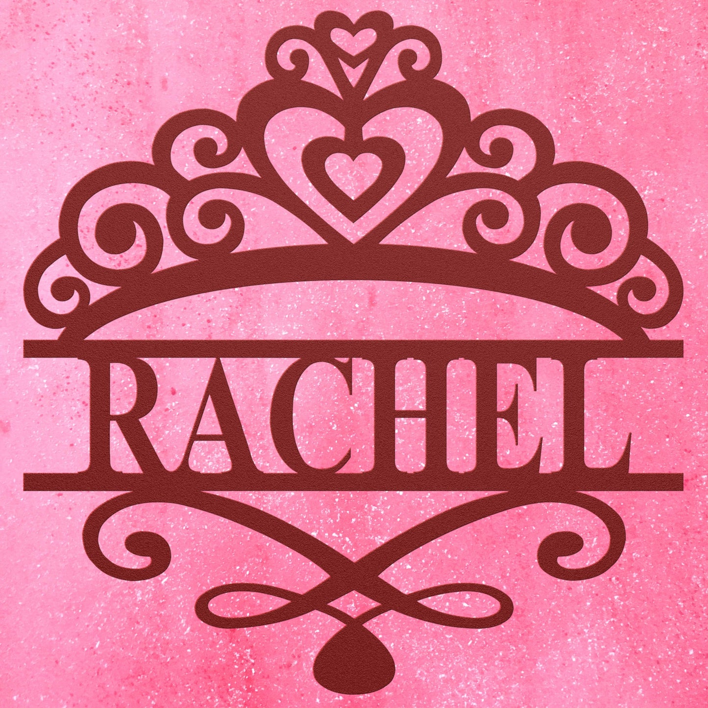 Princess Crown Custom Metal Art