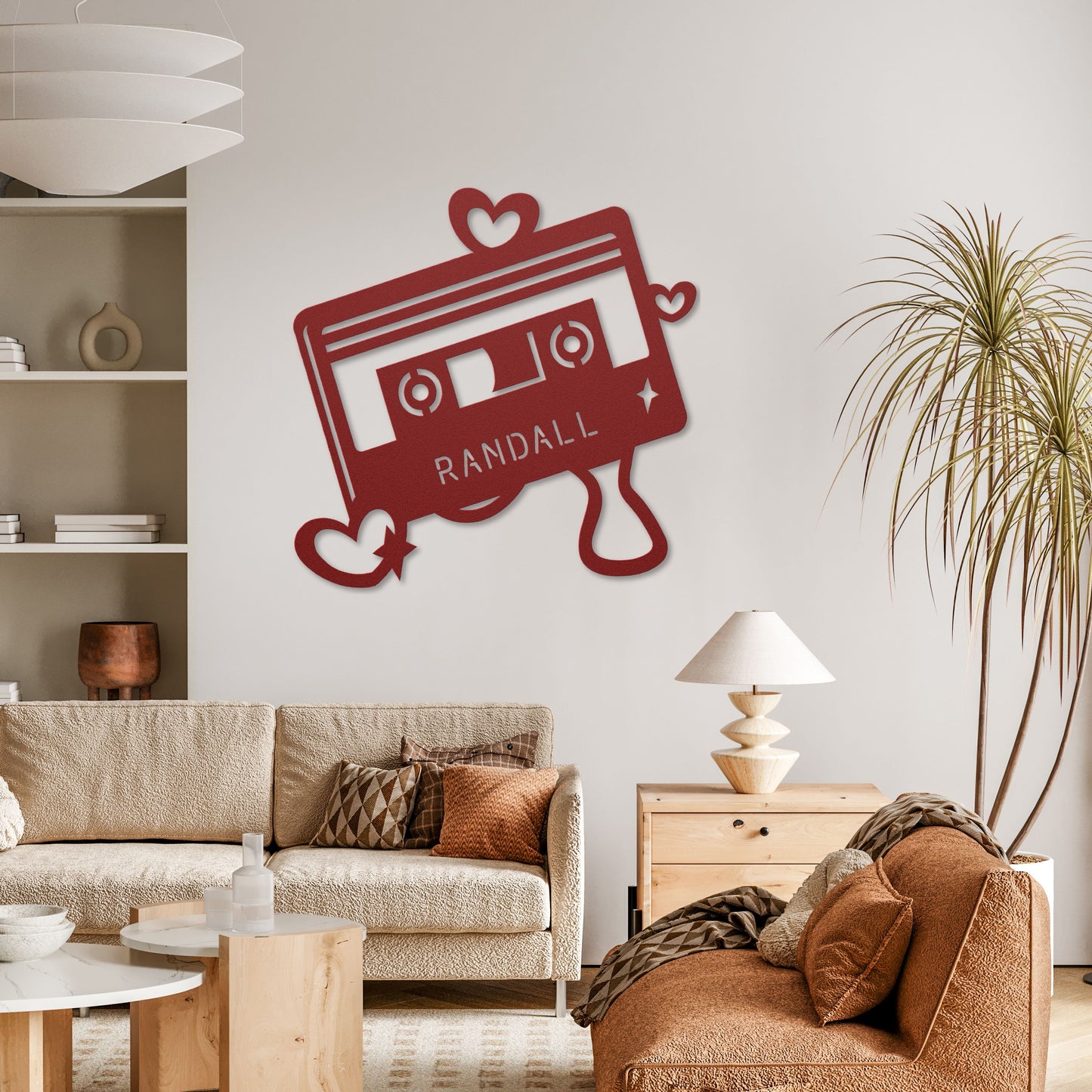 Retro Cassette Tape - Metal Sign