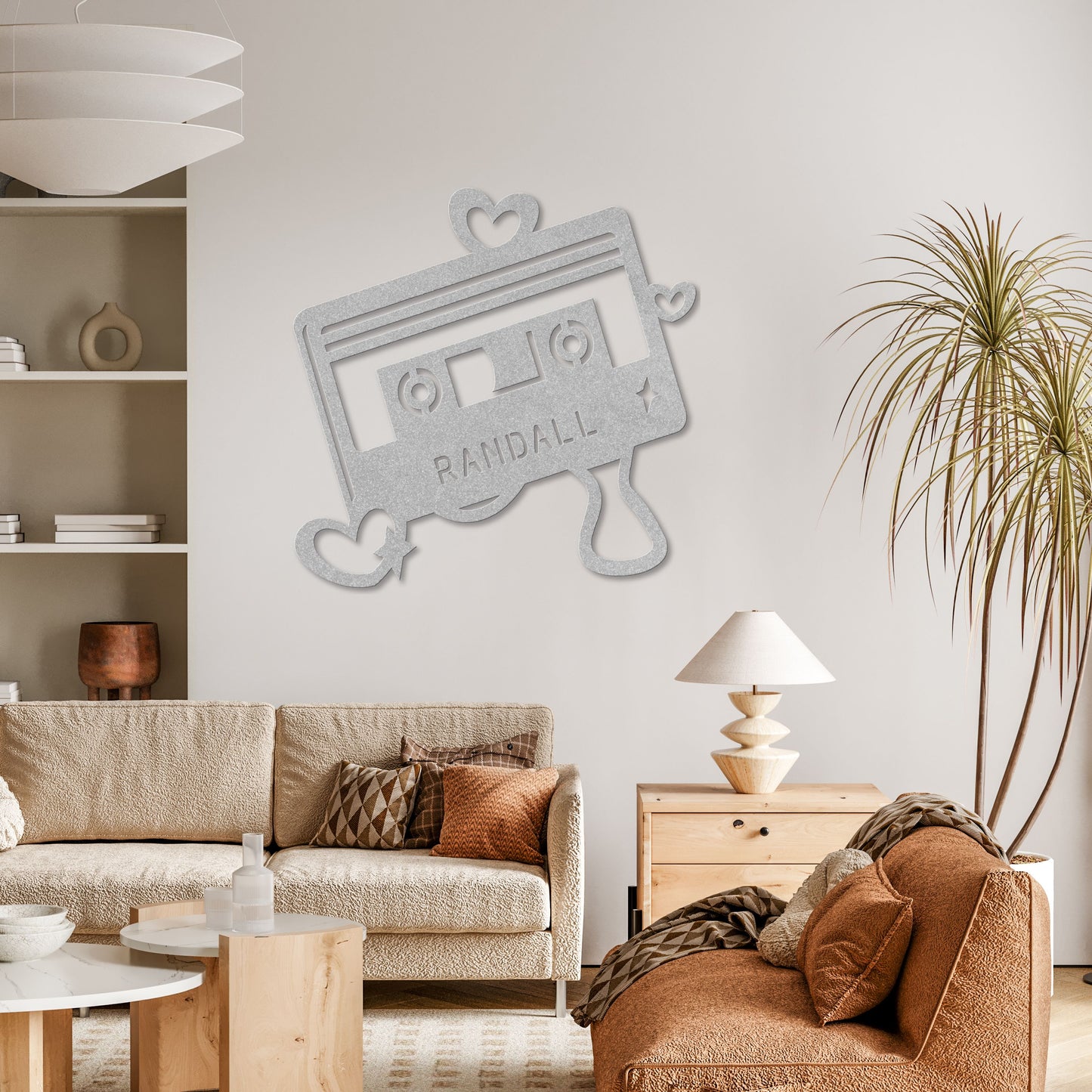 Retro Cassette Tape - Metal Sign