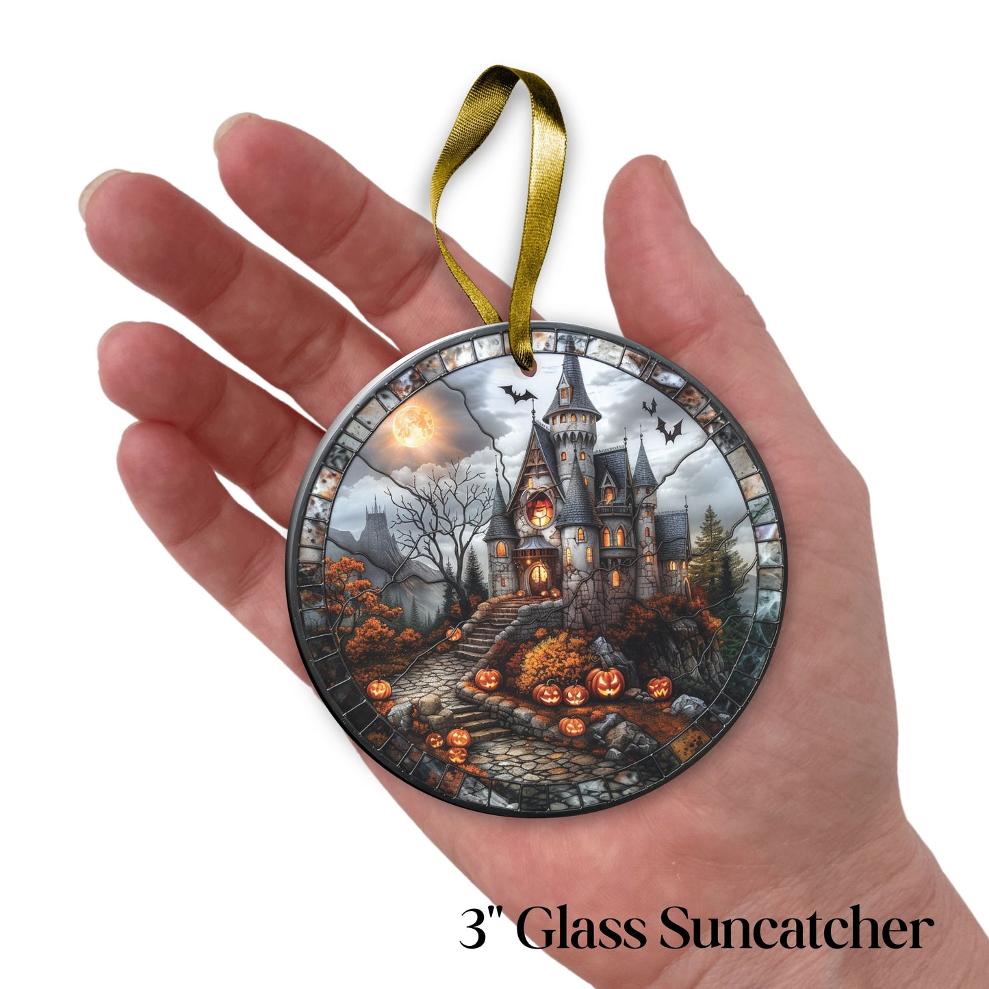 Glass Suncatcher Stained Glass 117-04