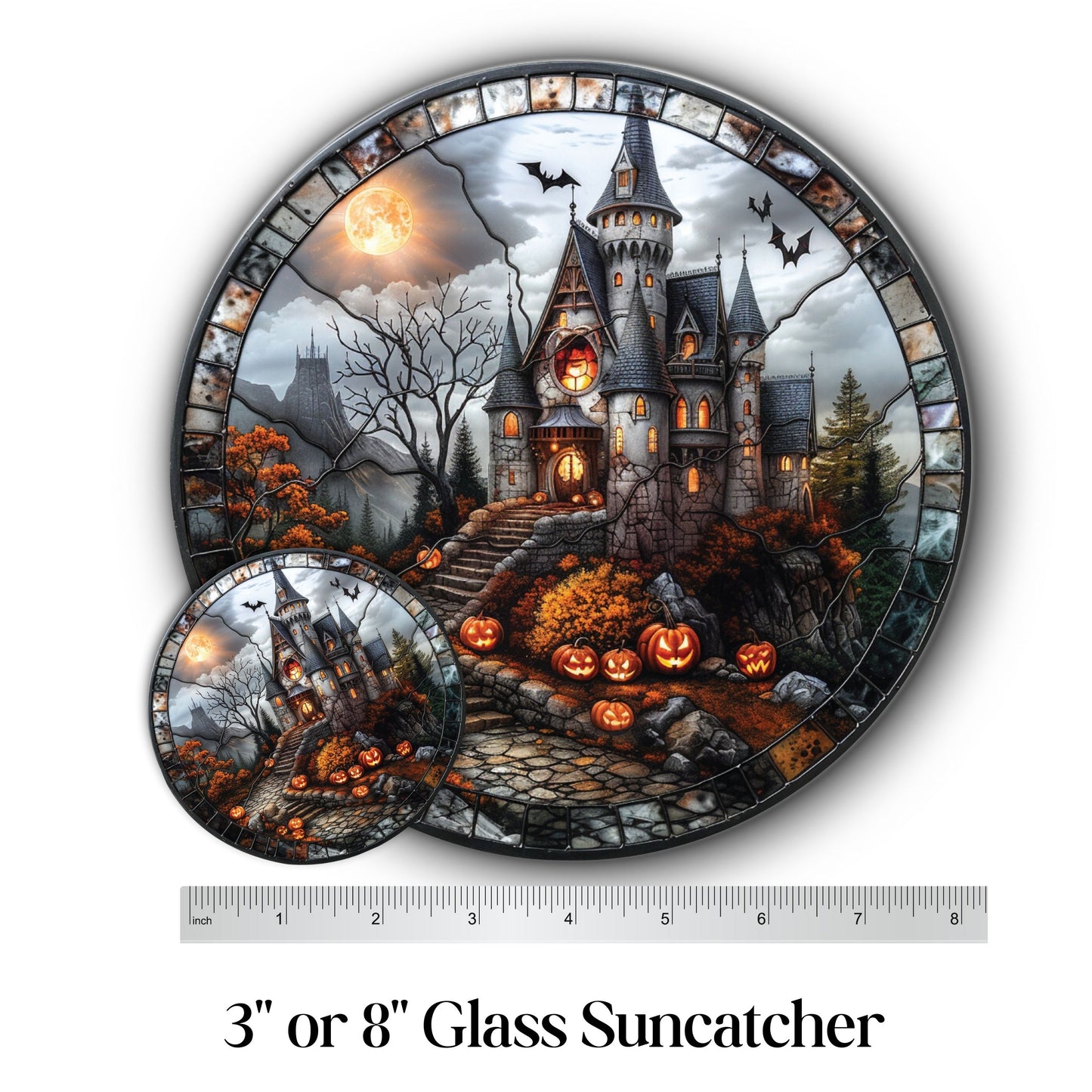 Glass Suncatcher Stained Glass 117-04