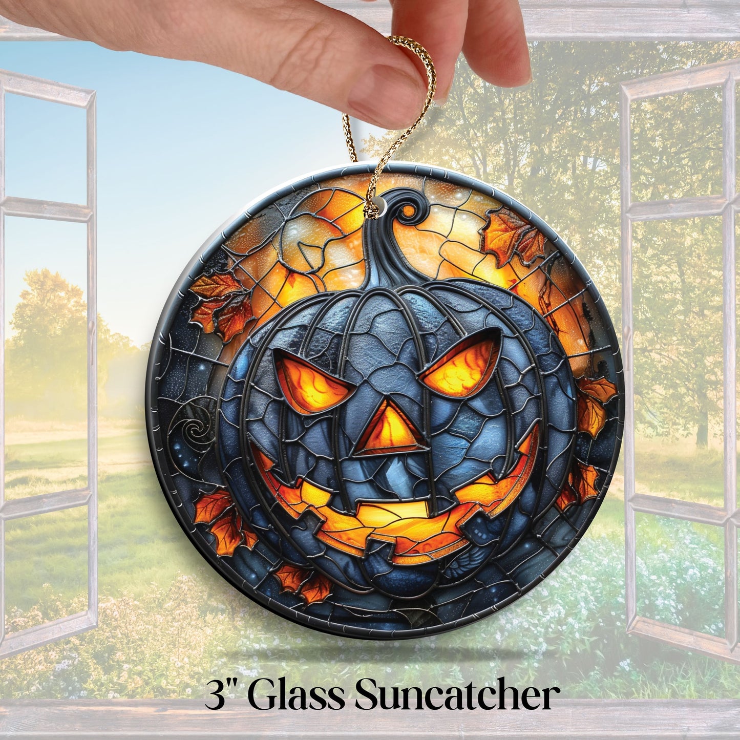Glass Suncatcher Stained Glass 117-11