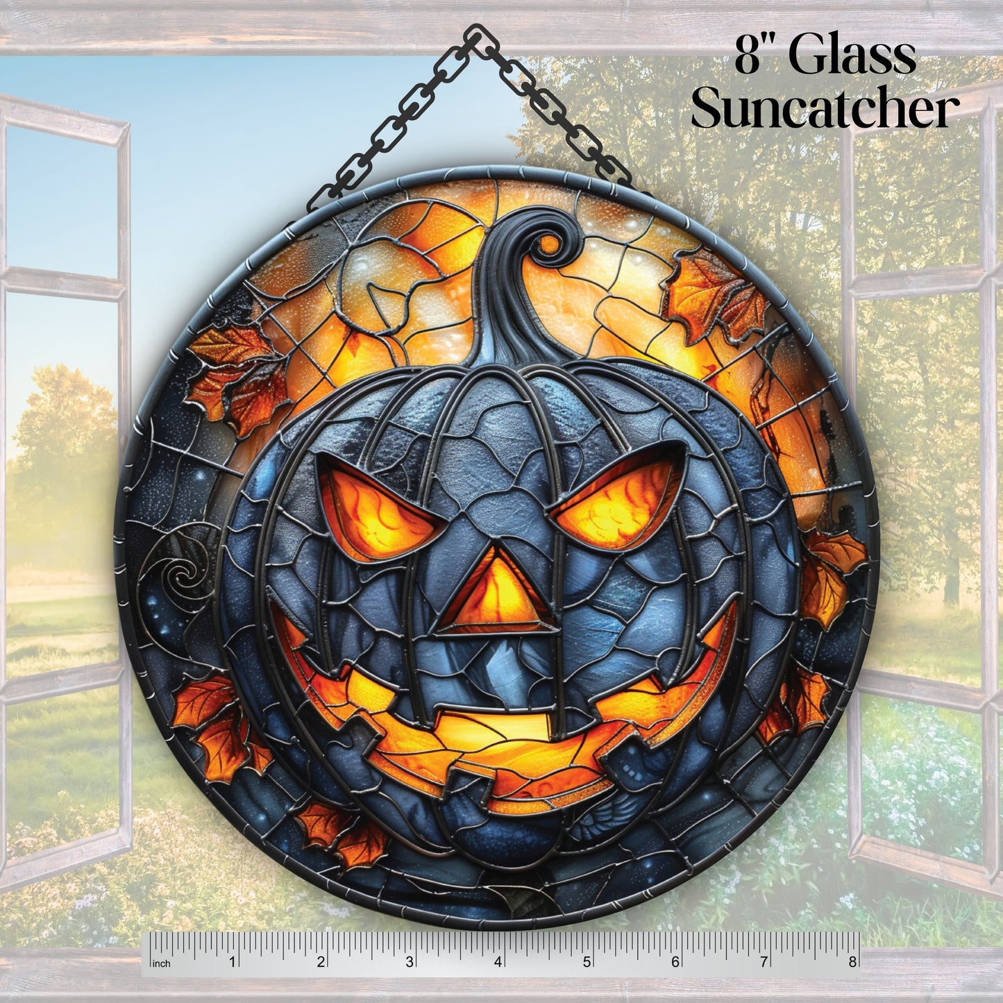 Glass Suncatcher Stained Glass 117-11