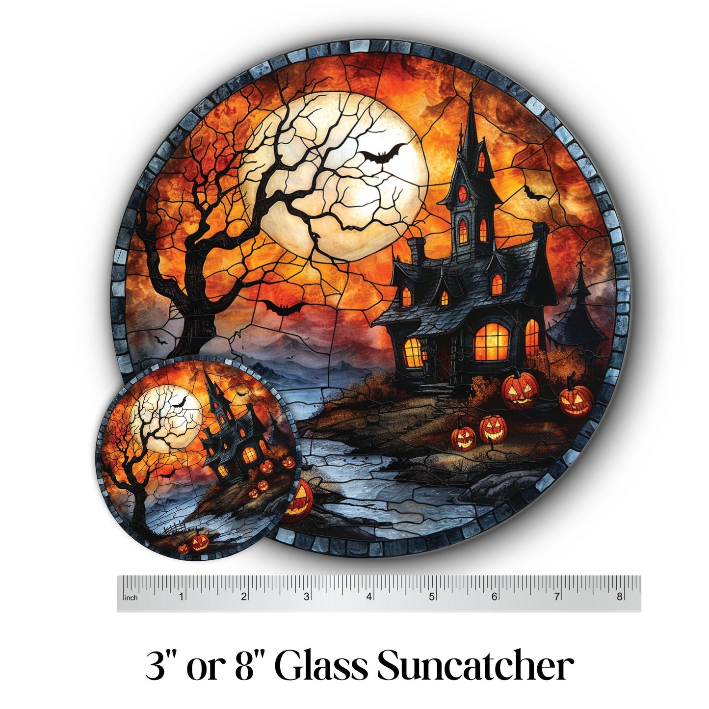 Glass Suncatcher Stained Glass 117-13