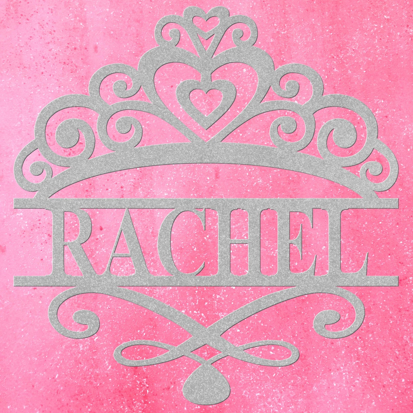 Princess Crown Custom Metal Art
