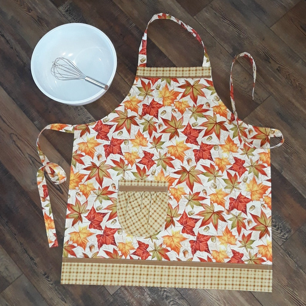 Golden Fall Harvest Apron