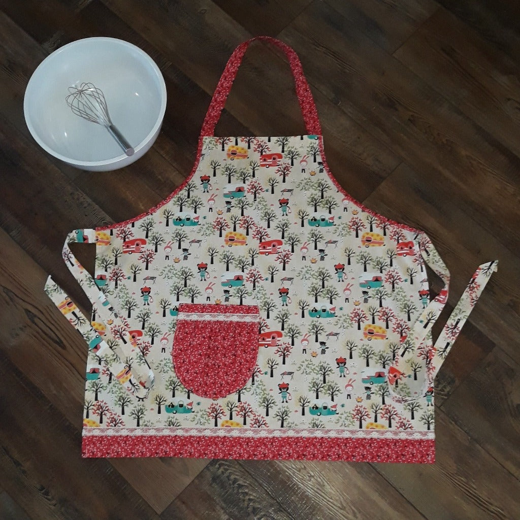 Summer Trailer Camping Apron