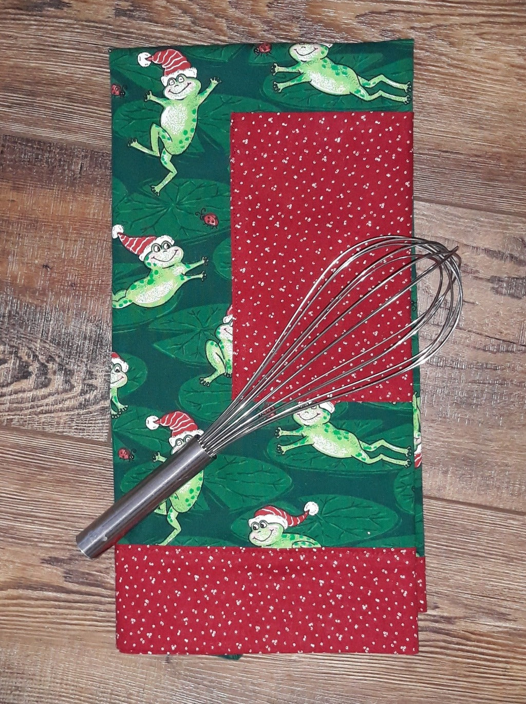 Christmas Frog Apron