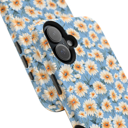 Floral Magnetic Phone Case - Chic Daisy Pattern for Stylish Protection
