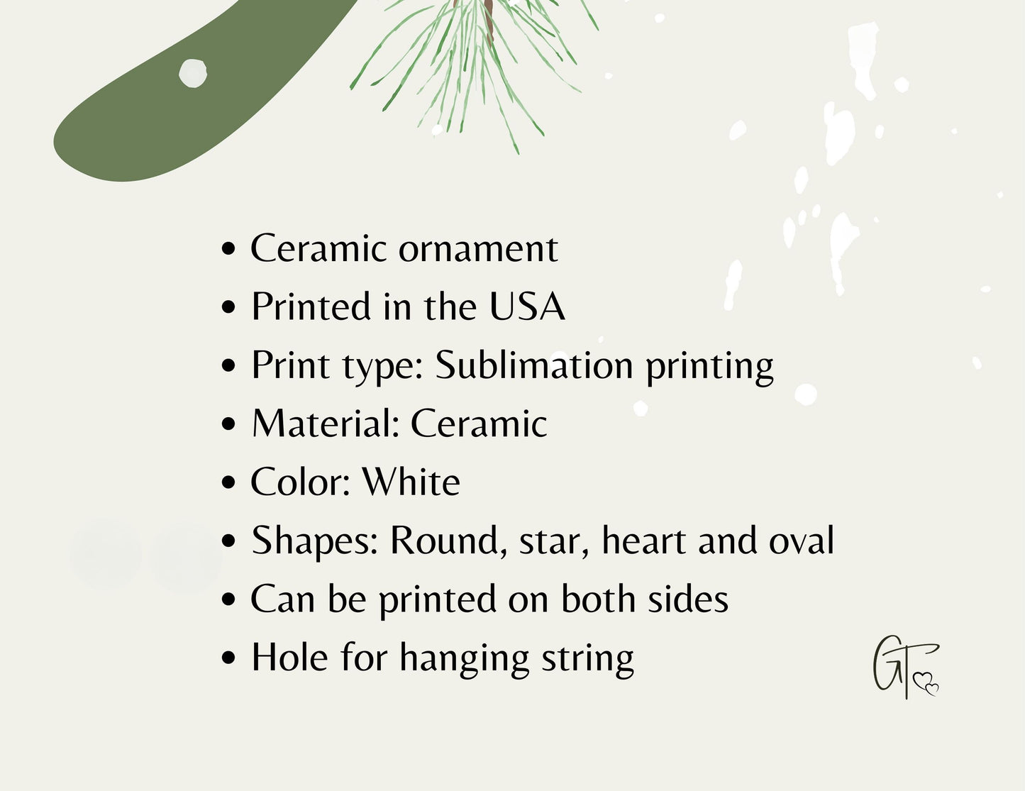 Handcrafted Christmas Pine Grosbeak Bird Ornament