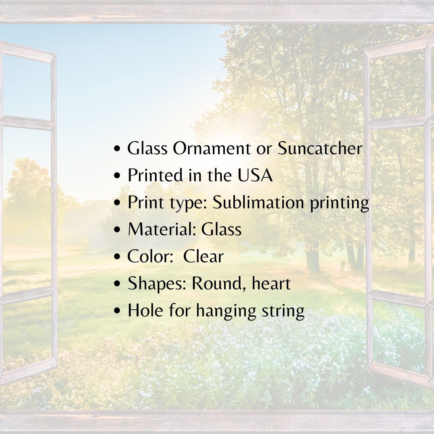 Glass Suncatcher Stained Glass 117-13