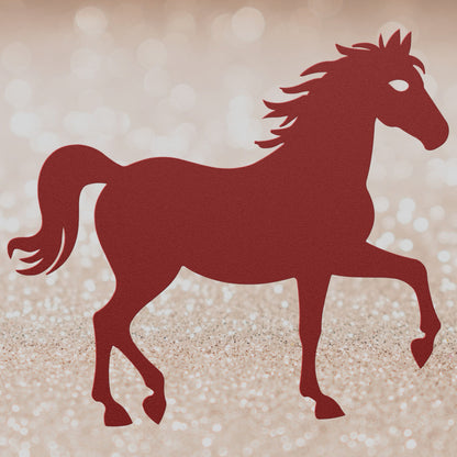 Princess Horse Metal Sign