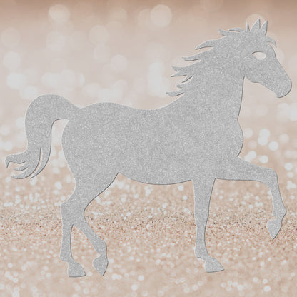 Princess Horse Metal Sign
