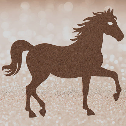 Princess Horse Metal Sign