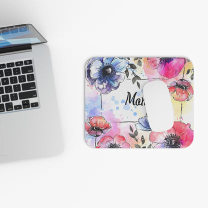 Colorful Flower for Mama Mouse Pad