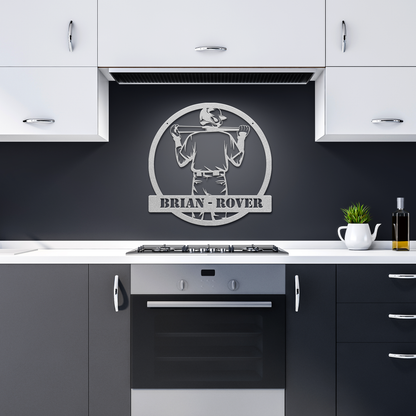 Baseball_Player_Metal_Sign_Silver_Dark_Kitchen_Mockup.png