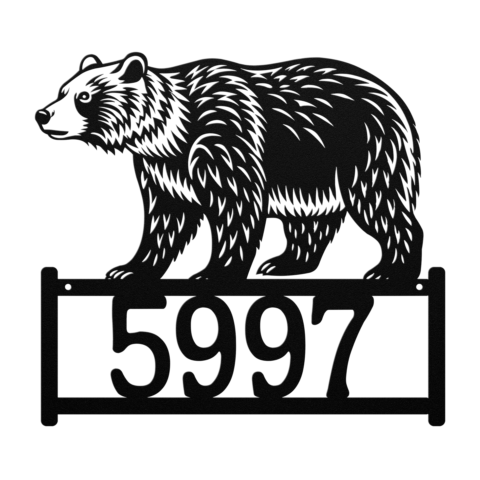 Bear_Metal_Address_Sign_Black_Transparent_Mockup.png