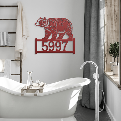 Bear_Metal_Address_Sign_Red_Modern_Bathroom_Mockup.png