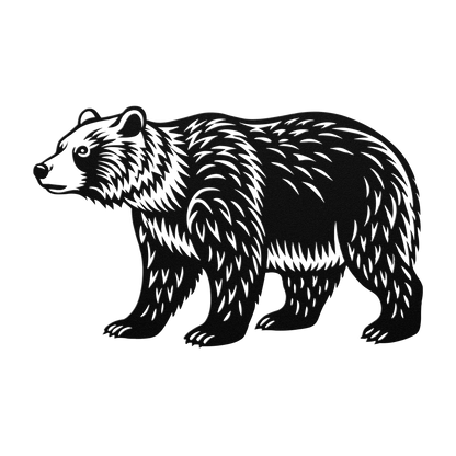 Bear_Silhouette_Metal_Art_Decor_Black_Transparent_Mockup.png