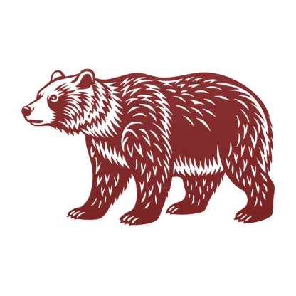 Bear_Silhouette_Metal_Art_Decor_Red_Transparent_Mockup.png