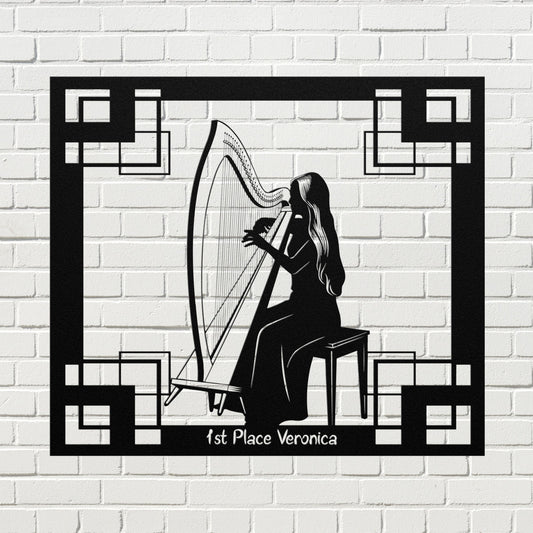 1st Place Harp - Personalized