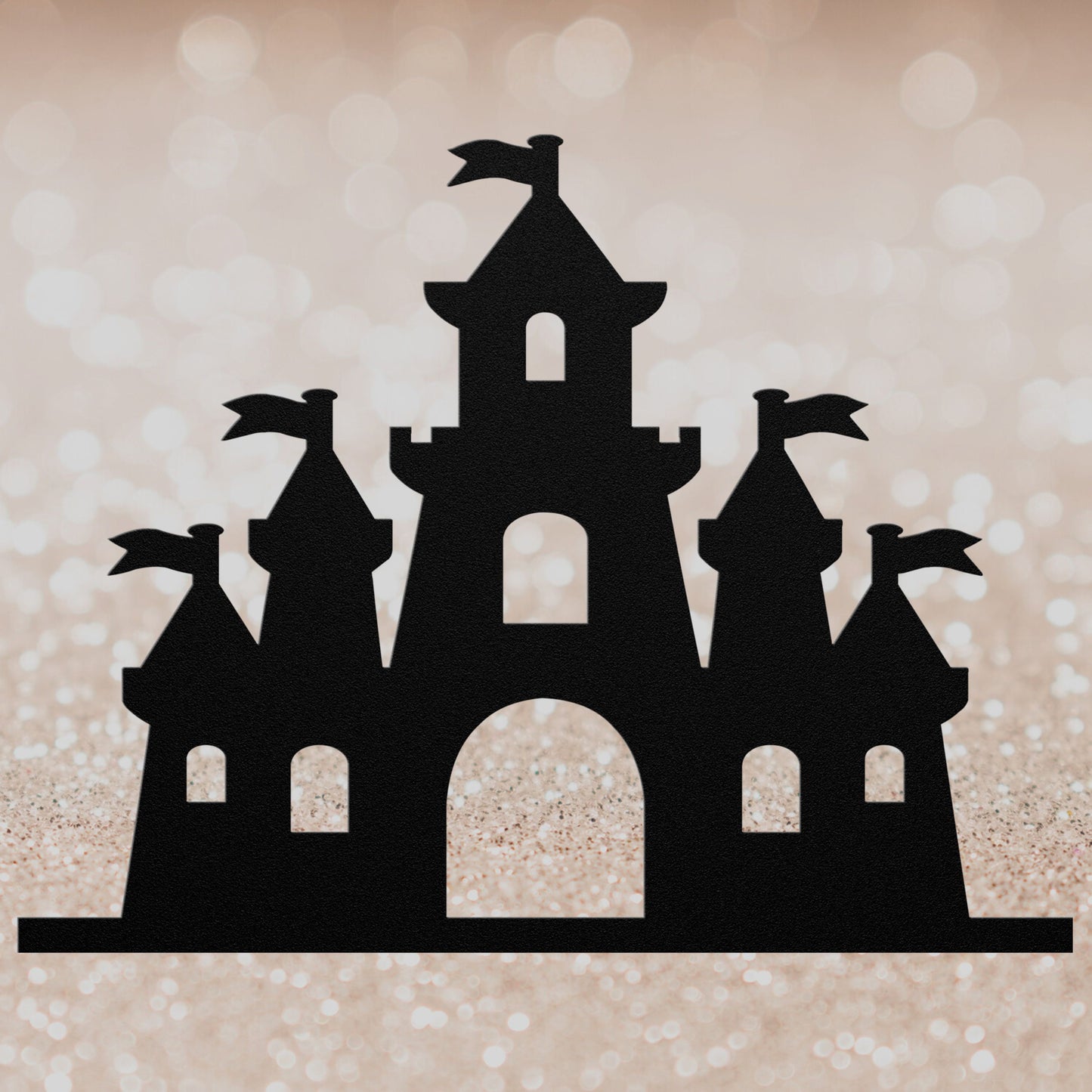 Princess Castle Metal Art