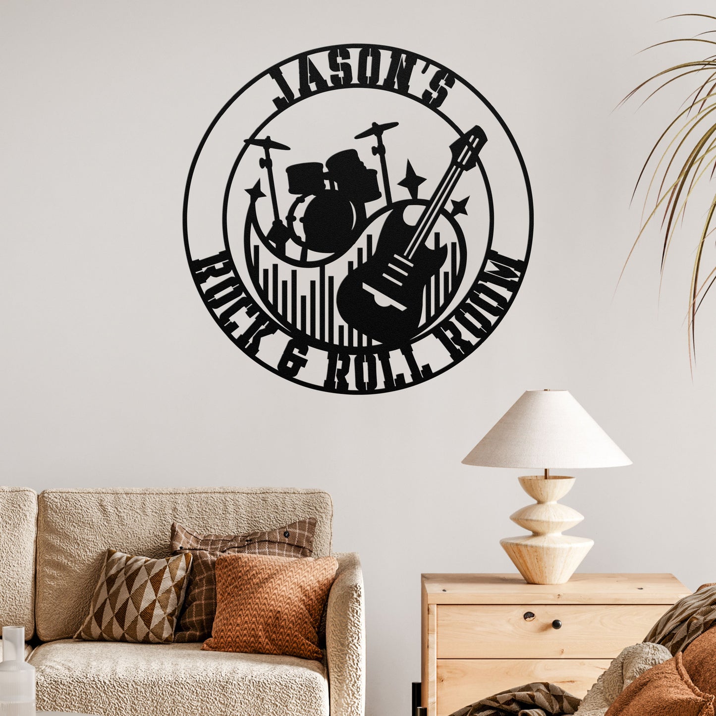 Rock & Roll Room - Metal Sign